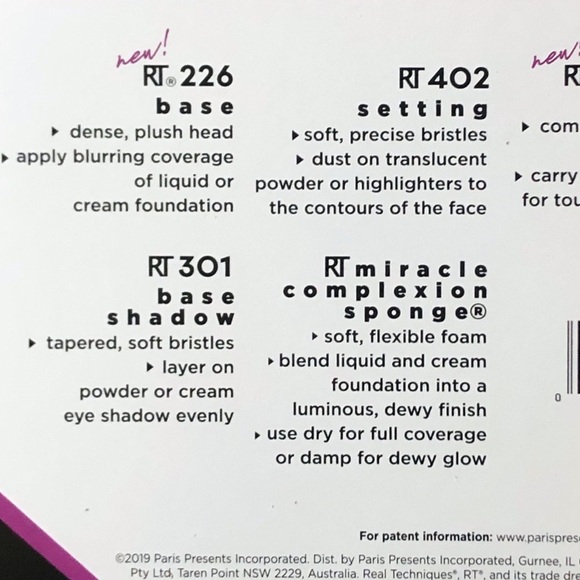 Real Techniques by Sam & Nic Limited Edition Metallic Shimmer Brush Set - Picture 6 of 7